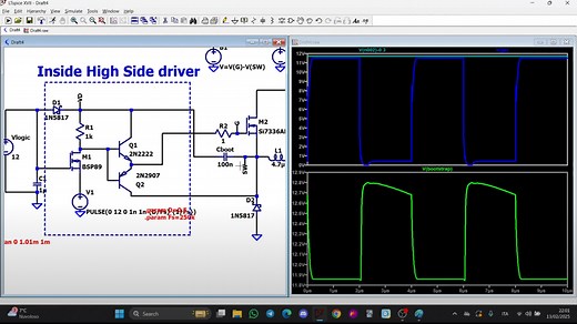 Simulating High-Side Bootstrap Circuits With LTSpice