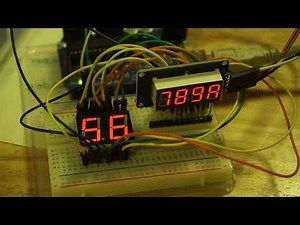 Adding more digits and a keypad to a TM1637 4-digit display