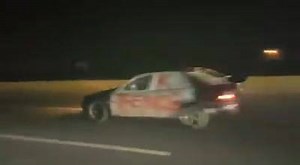 The Mob's K24 on Nos Vs Team Racing Crew's K24 without Nos. 2nd run from launch. Racing crew's K24 lost coz of clutch cylinder issue. | The Bullz