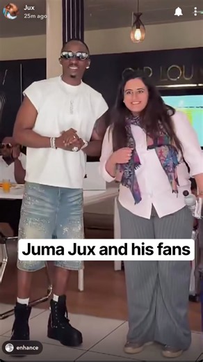 Juma Jux is so down to earth with his fans #jumajux #juma #jux #priscilla #priscillaojo #priscy #jp