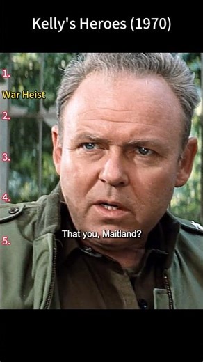 Kelly's Heroes (1970) | General Colt Orders the Attack