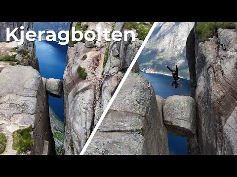 Kjeragbolten – Jump onto a Stuck Boulder High Above the Fjord