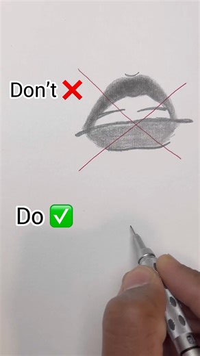 Lips drawing ANGRY GIRL #howtodraw #art #drawing #artist #shorts