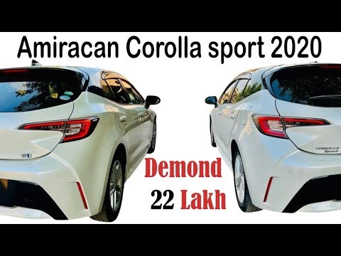 Toyota Corolla Sport 2020 Hybrid | 1800cc American | Non Custom Paid