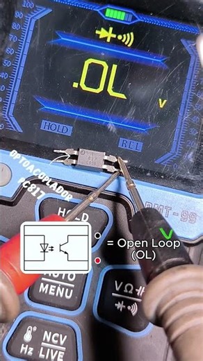 How to Test an Optocoupler (PC817) #optocoupler #PC817 #basicelectronics #componenttesting