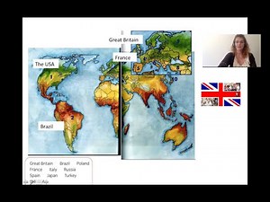 🇬🇧 Countries, in English - Lesson 5 - Beginner A1