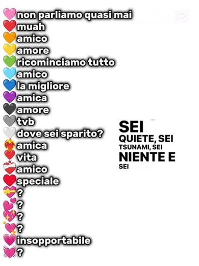 cosa sono per te?🫶🏻⭐