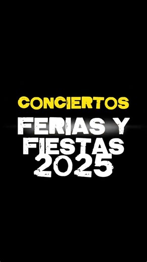15 reactions · 5 comments | Conciertos de las Ferias y Fiestas de...