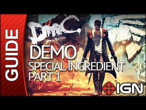 Devil May Cry Demo Walkthrough - Special Ingredient - Part 1
