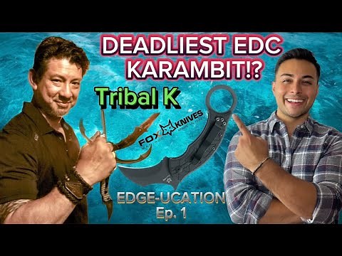 DEADLIEST EDC KARAMBIT? EDGE-UCATION Ep.1 Tribal K Karambit Doug Marcaida/Tomas Alas Tactical Tavern