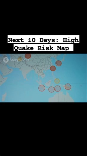 85K views · 1K reactions | Next 10 Days: High Quake Risk Map !!! #Next10DaysQuakeRisk #HighRiskQuakeMap #EarthquakeAlert2025 #SeismicHotspots #QuakeForecast #GlobalShakeMap #USGSHazardMap #RingOfFireAlert | Knowledge Is Power | Facebook
