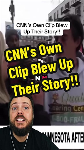 CNN’s Own Clip Blew Up Their Story!! #trump #maga #politics #Minnesota #MediaFail