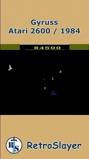 Gyruss Gameplay Atari 2600