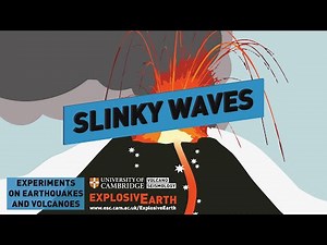 Slinky Waves - Experiments on Earthquakes and Volcanoes