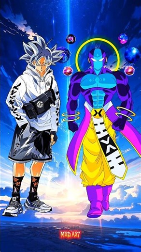 GOKU VS ZENO { WHO IS STRONG 🗿} #anime #ytshorts #foryou #fouryoupage