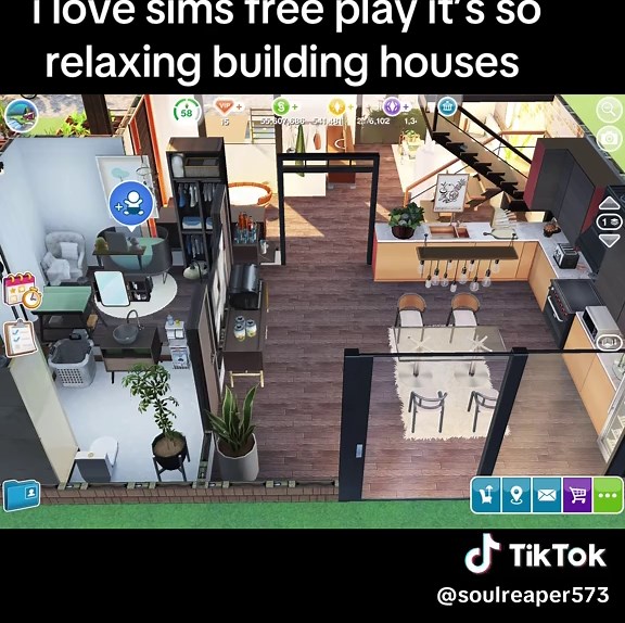 Building Relaxing Houses in Sims Free Play