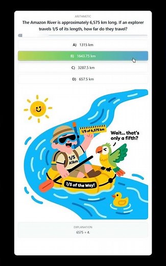 Can You Solve This Amazon River Math Puzzle? Math