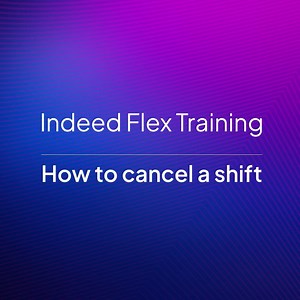 Cancel a shift (US)
