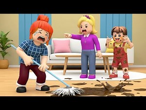 📺🔨 ROBLOX RP — Mom’s MAGIC Remote vs Her 1,000-Ton Hammer! 😱