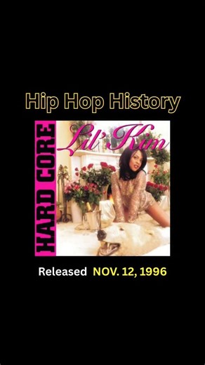 The Hip Hop Corner Store on Instagram: "29 years ago today, hip-hop history was made! 🎤👑 On November 12, 1996, Lil' Kim dropped her debut album "Hard Core" and changed the game forever. From "No Time" to "Crush on You" to "Not Tonight," Queen Bee came through with bars, attitude, and unapologetic confidence that broke down doors for women in hip-hop. Produced by some of the best including Puff Daddy and The Notorious B.I.G., this album was raw, bold, and absolutely revolutionary. Hard Core was
