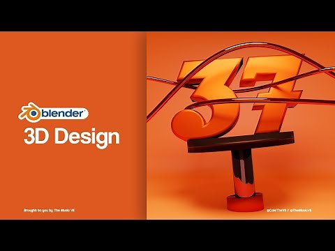 How I Create 3D Graphic Designs Using Blender