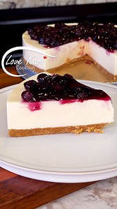 No-Bake Blueberry Cheesecake Recipe. Who doesn't love a creamy, no-bake blueberry cheesecake that's incredibly easy to make? 🥰 The sweetness is just perfect and the texture is silky and smooth, you're gonna love this recipe 😋 Please comment down below what recipe you will like to see next. Also, check out our YouTube Channel for more delicious recipes. Link in Bio 😊 NO-BAKE CHEESECAKE INGREDIENTS: Cheesecake Crust: ► 1 1/2 cup Graham cracker crumbs ► 1 stick unsalted melted butter Cheesecake: