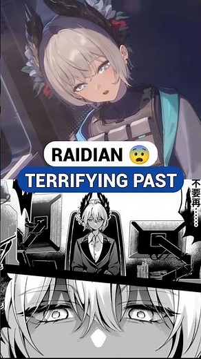Raidian terrifying past 😨