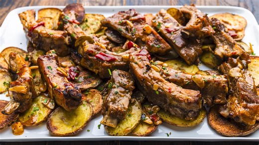 The best oven-baked Tuscan ribs you'll ever make