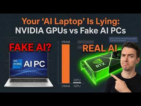 Your "AI Laptop" is Lying - VRAM vs iGPU Explained