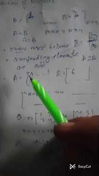 Class 12 Maths | Addition of Matrices Full Explanation | Important Questions