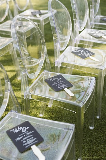 We Do Wedding Program Fans Black and White, Wooden Sticks Included, DIY Wedding Ceremony Fans, Printed With Your Custom Text, You Assemble - Etsy