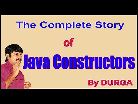 Constructors in java | default constructor | Constructor Overloading