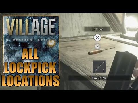 Resident Evil Village - All Lockpick Locations