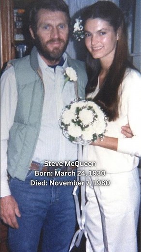 Steve McQueen & Barbara Minty - A Look Back As Lovers❤️#stevemcqueen #barbara #fy #shorts #love