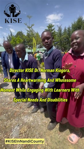 MP Tinderet Hon. Julius Melly And Mr. Job Kibichii, Chairman of Ndalat Job's Outreach Special School For The Physically Challenged, Officially Welcome Director KISE Dr. Norman Kiogora To Nandi County. The Director Is Overseeing An Ongoing Outreach Program Where Learners With Disabilities Undergo Specialized Assessments To Receive Appropriate Assistive Devices. This Collaboration Between Local Leadership And KISE Ensures That Students With Special Needs In Rural Areas Receive The Necessary Techni