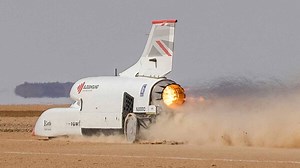 Bloodhound LSR Jet Car Reaches 628 Mph - SlashGear