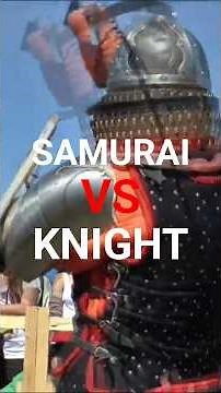 Samurai vs Knight #japan #knight #history