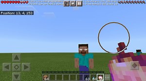 Friendly herobrine mod/add-on for Minecraft pocket edition Minecraft Mod