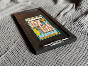 Handcrafted Wood Lottery Scratcher Tray With Bonus Scratcher Tool and Hidden Holder - Etsy