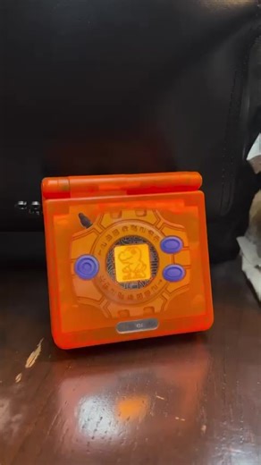 Digimon x gameboyadvanceSP! With my OG orange digivice ⚠️ | Retrohai hai softbank