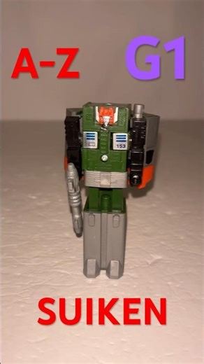 #G1transformers A to Z - Suiken #wow #transformersg1 #80s #toys #nostalgia #awesome #transformers