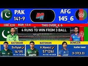 Pakistan vs Afghanistan T20 Match Highlights 2025 | 1st Match at Sharjah, UAE Tri-Series
