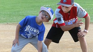 Players, buddies benefit from Challenger baseball game