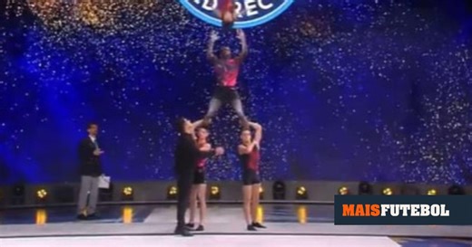 Incrível: quarteto português de ginástica brilha em Itália e entra no Guinness | MAISFUTEBOL