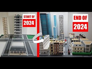 2024 LEGO City Overview | 1-Year Timelapse