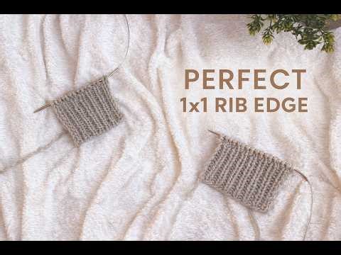 The BEST Cast On for 1x1 Ribbing | Tubular Cast On Step-by-Step