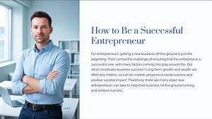 How to Be a Successful Entrepreneur