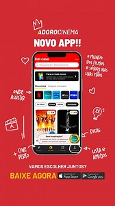 AdoroCinema | ❤️📱 O novo aplicativo do AdoroCinema chegou!! O app que veio para facilitar na hora de encontrar dicas de filmes e séries para assistir, as... | Instagram