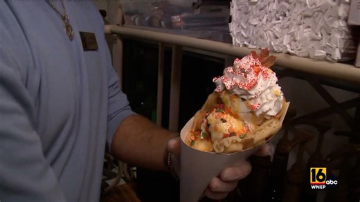 Bloomsburg Fair Special:  Bubble Waffles and Agriculture Hall