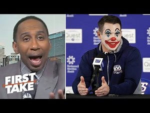 FIRST TAKE | Giants treat the No.1 pick like a hot stove! - Stephen A. reacts to Giants beat Raiders